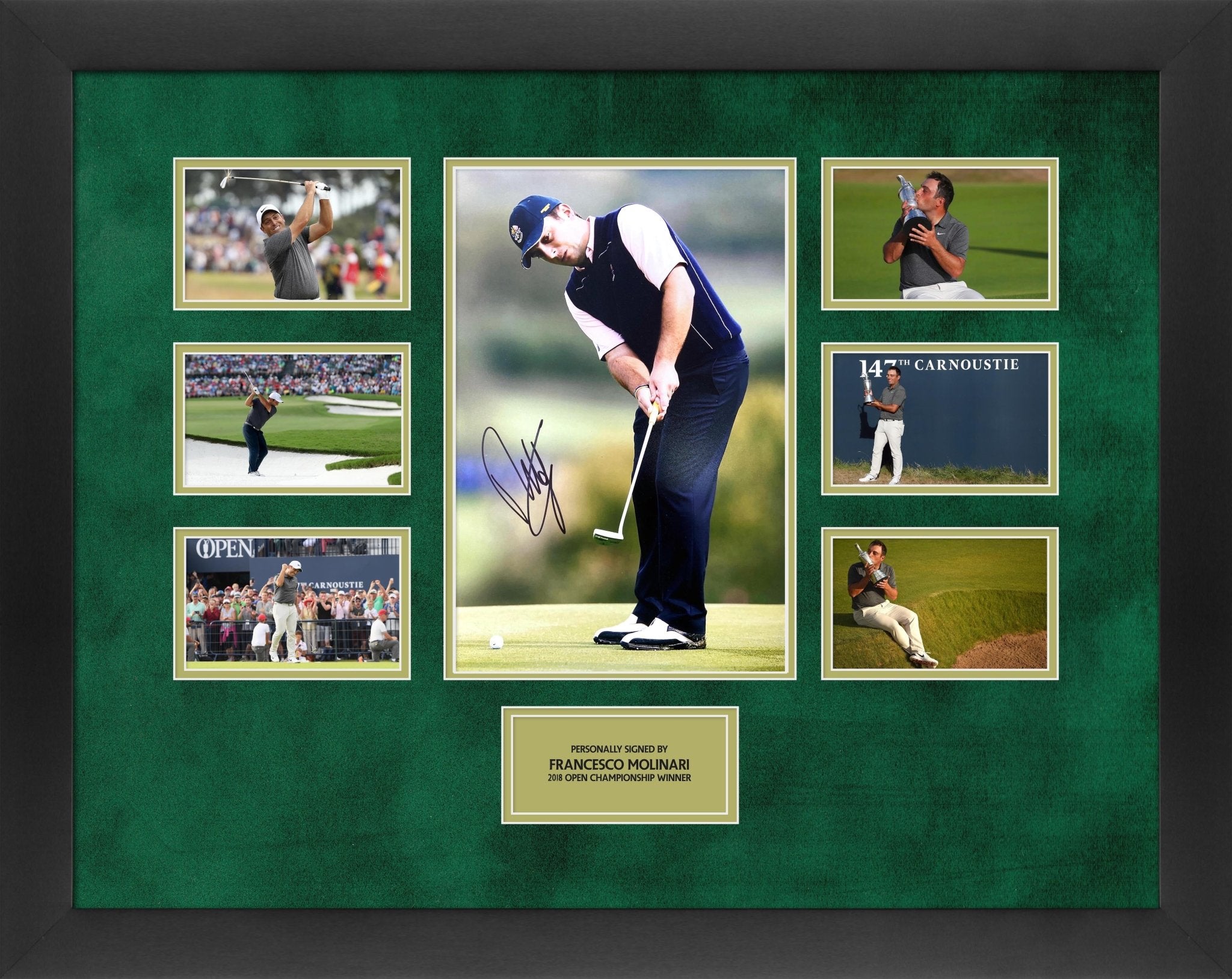 Francesco Molinari Signed Photo Framed Display - Memorabilia Framers Shop